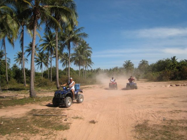 Тайланд. Паттайя. Фото с экскурсии по джунглям на квадроциклах.