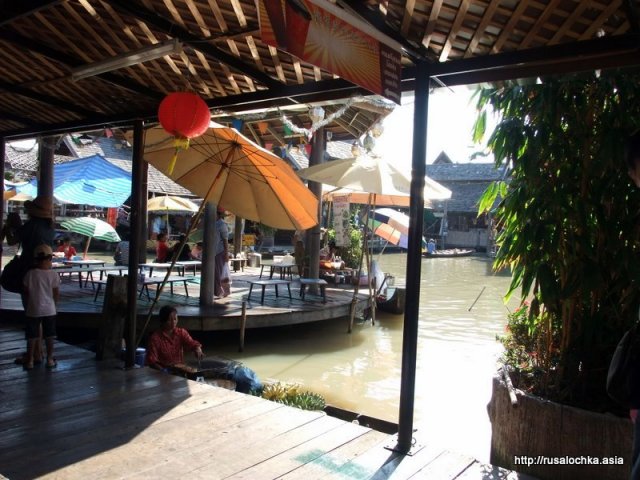 Таиланд. Паттайя. Фото с плавучего рынка.